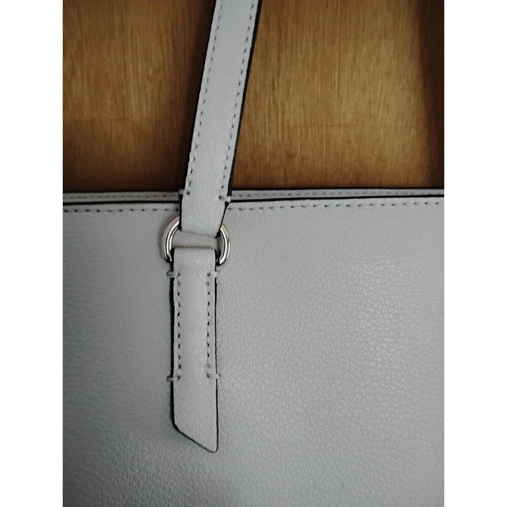 Michael Kors Brand NWT White Sylvia Medium/ Large Tote Shoulder Bag Handbag